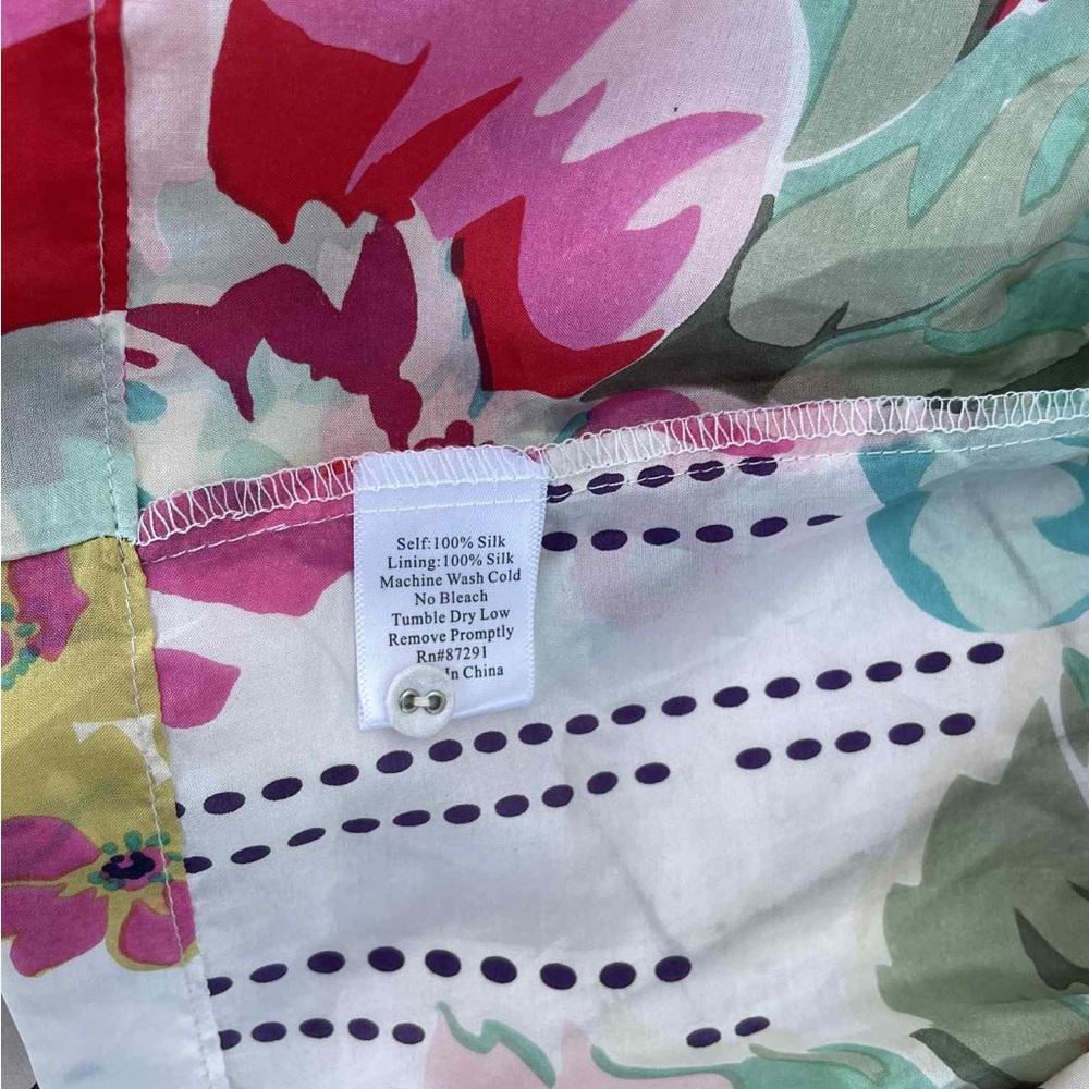 Johnny Was Multicolor Floral Maxi Dress - Picture 13 of 14